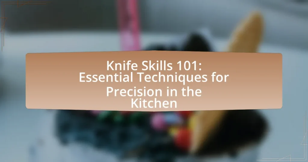 Knife Skills 101: Essential Techniques for Precision in the Kitchen