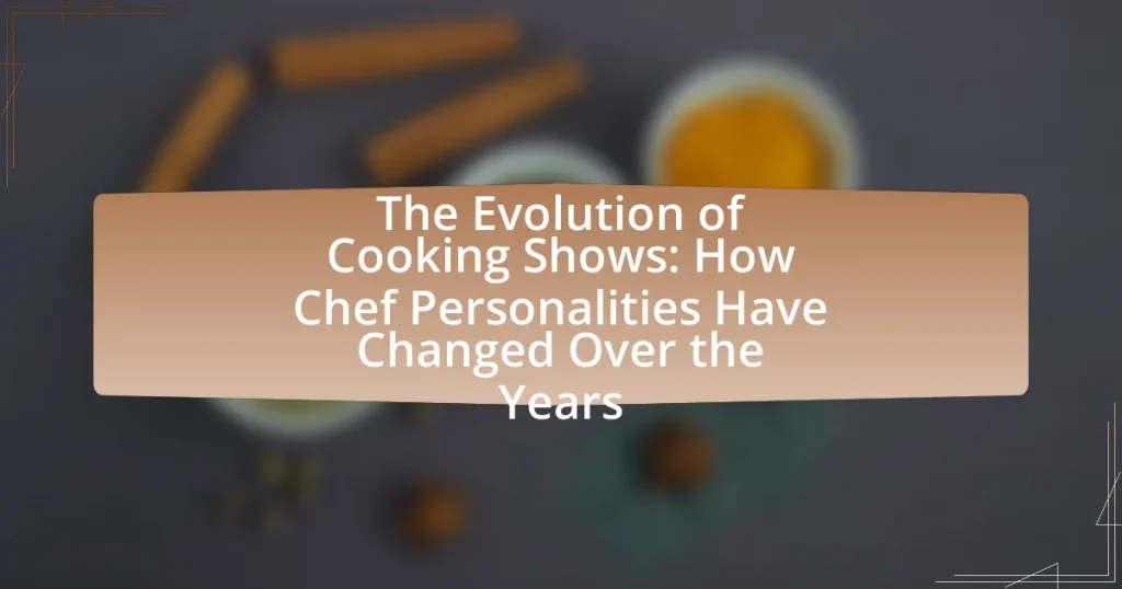 The Evolution of Cooking Shows: How Chef Personalities Have Changed Over the Years